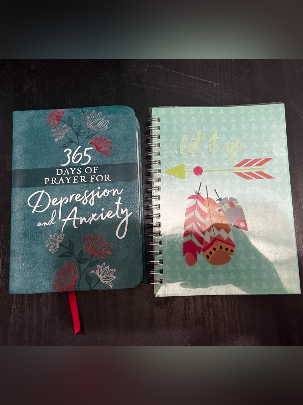 365 Days of Prayer for Depression and Anxiety Journal and small Notebook